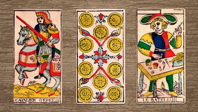 Марсельское Таро Ancient Tarot of Marseilles – Nicholas Conver 1761, LS