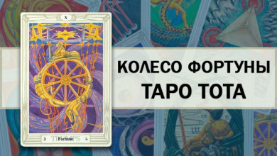 Колесо Фортуны Таро Тота