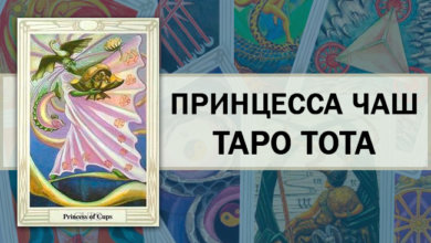 Принцесса Чаш Таро Тота