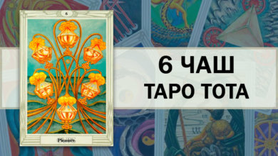 6 Чаш Таро Тота